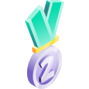 sports and competition,winner,award,success,prize,rewards,silver medal